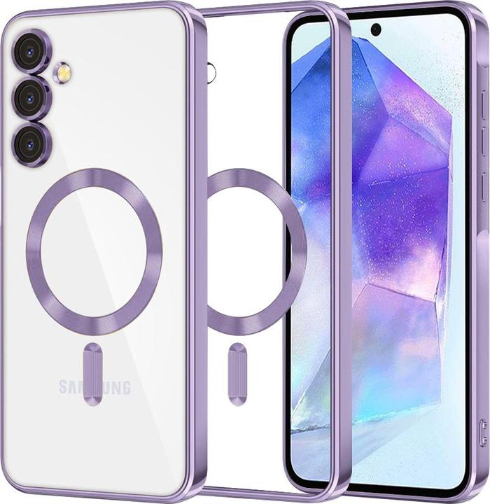 Image du produit Techsuit - Luxury Crystal MagSafe - Samsung Galaxy A55 5G - Light Purple (Samsung Galaxy A55)