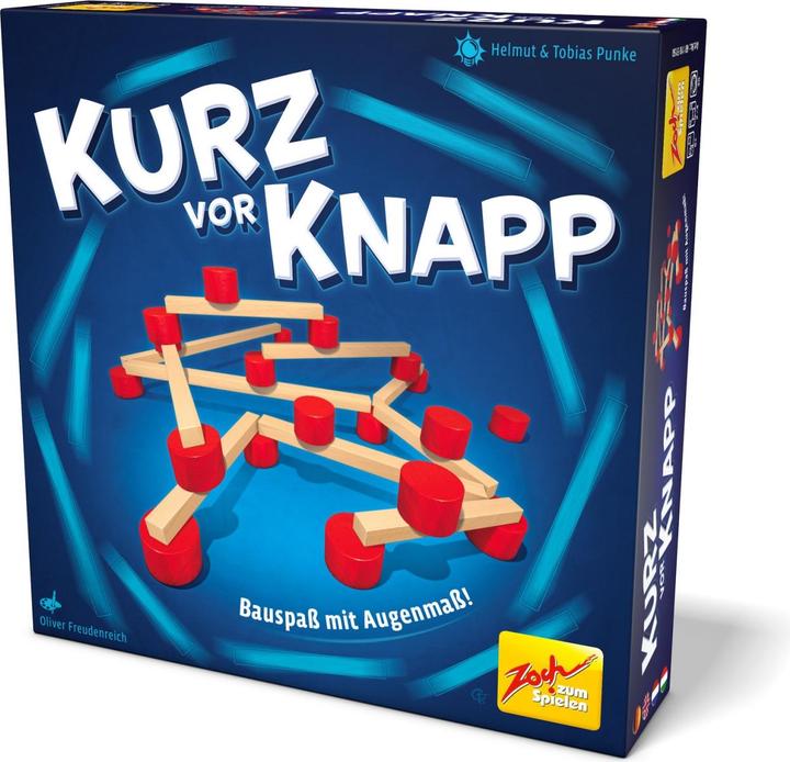 Produktbild Zoch ZOC05150 - Kurz vor knapp, Brettspiel, für 2-4 Spieler, ab 8 Jahren (DE-Ausgabe) (Deutsch, Englisch, Französisch, Italienisch, 2 - 4 Spieler)