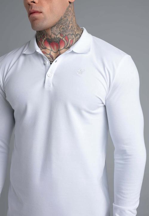 Produktbild Siksilk Langarmpolo Button (L)