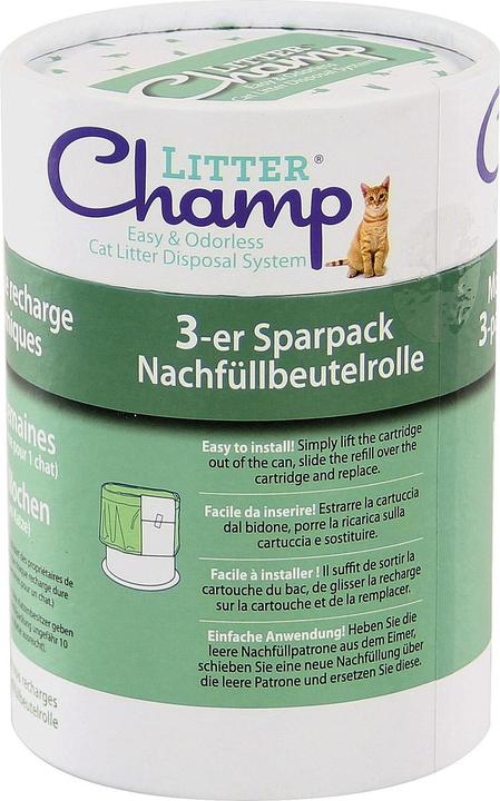 Actual product image Litter Champ Refill roll bag