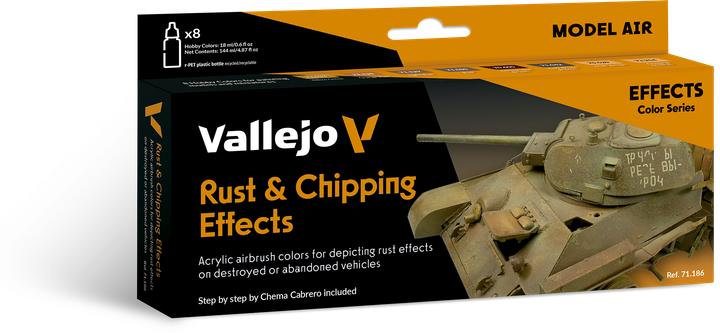 Produktbild Vallejo Model Air Rost und Abplatzeffekte
