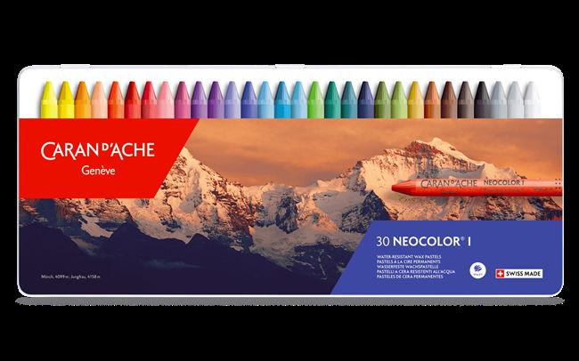 Actual product image Caran d'Ache Neocolor I Metallschachtel (Multicolor, 30 x)