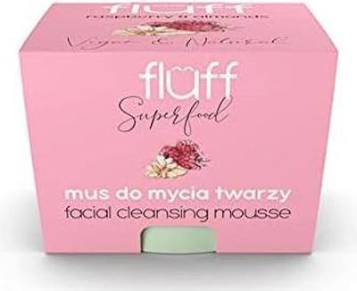Immagine prodotto Fluff Mousse detergente viso Mousse detergente viso Lampone e Mandorle 50ml (Mousse detergente, 50 ml)
