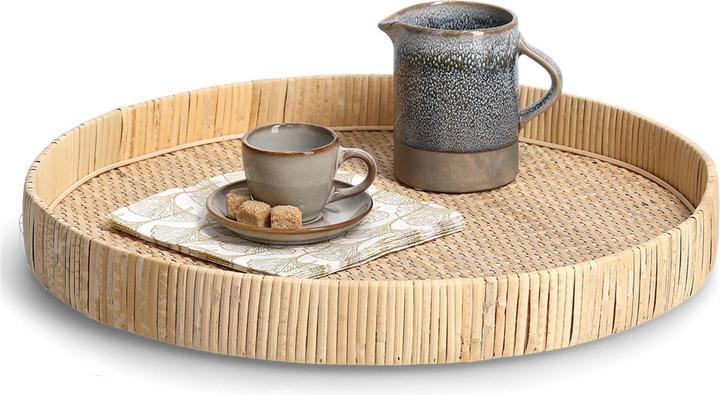 Image du produit Zeller Present Plateau décoratif "Nature", rotin