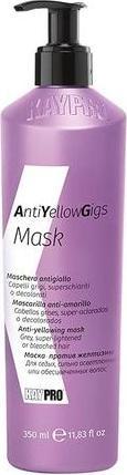 Produktbild Kay Color KEPRO Kay Pro No Yellow Gigs Anti-Yellow Mask für blondes, gebleichtes oder graues Haar 350ml (350 ml)