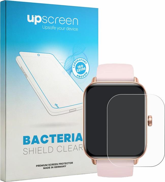 Produktbild upscreen Schutzfolie für Trunsif Smartwatch 1.85" Displayschutz Displayschutzfolie Folie Klar antibakteriell