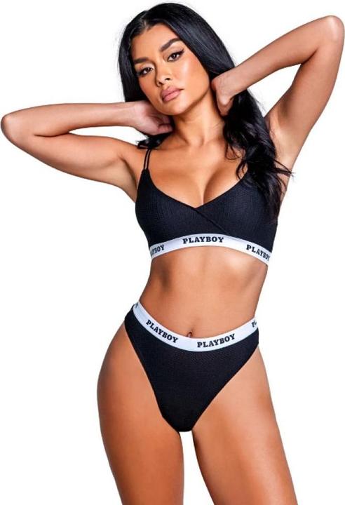 Image du produit Playboy Lingerie - Lifestyle Ensemble 2 Pièces - Noir (S/M)