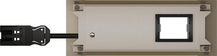 Actual product image IB Connect INTRO2.0 power strip white 1x type 13 1x USB-A/C 1x empty (1x, Type 13)