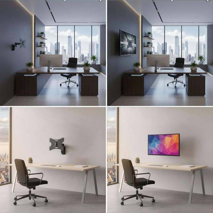 Actual product image Maclean Uchwyt ścienny MC-503A B 23" - 42" (Wall, 42", 30 kg)