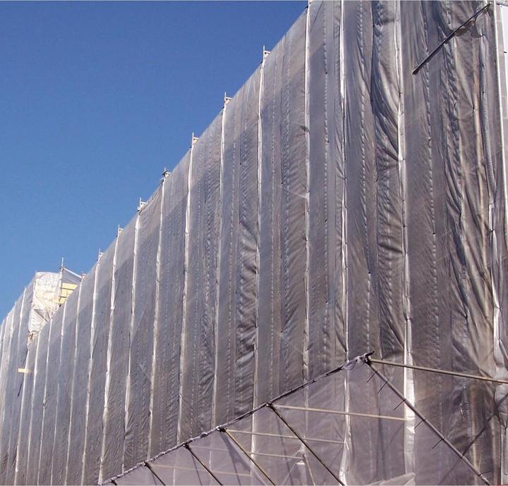 Magni Telone per ponteggi 2,70m x 10m 200gr/m² a rete (10 x 2.70 m)