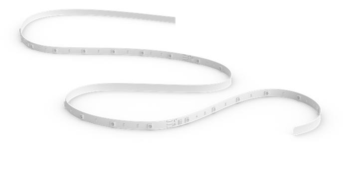 Actual product image Philips Essential Gradient Lightstrip (RGBIC, White, 1000 cm, Indoor)