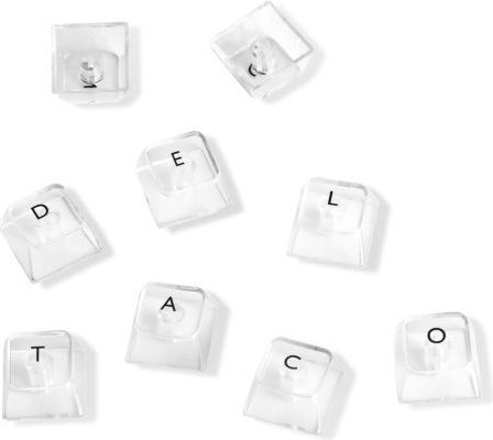 Actual product image Deltaco Gaming Gaming keyboard GAM-160-T-CH White, keyboard layout (CH, Cable)