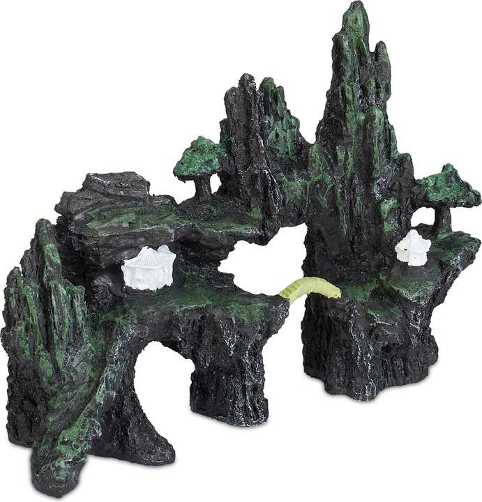 Actual product image Relaxdays Aquarium decoration (Cave, other buildings)