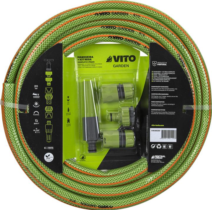 Immagine prodotto VITO SET COMPLETO DI ACQUA 15mm - 5/8 20m (20 m, 15 mm)