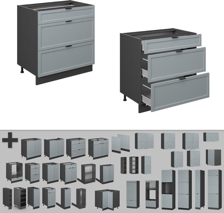 Actual product image Vicco Küchenunterschrank Fame-Line