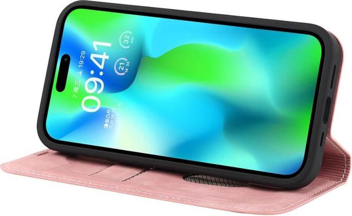 Produktbild Cover-Discount iPhone 15 Pro - MagSafe Flip Case RFID rosa (Apple iPhone 15 Pro)