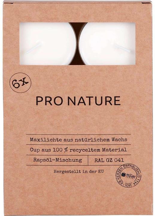 Produktbild müller Kerzen Raps Maxi (6 Stk.)