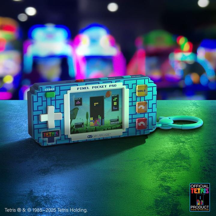 Produktbild MyArcade My Arcade Pixel Pocket Pro Tetris Portable Gaming System