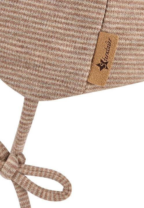 Actual product image Sterntaler Wintermütze Beanie Saurier Braun meliert Gr. 45 (45)