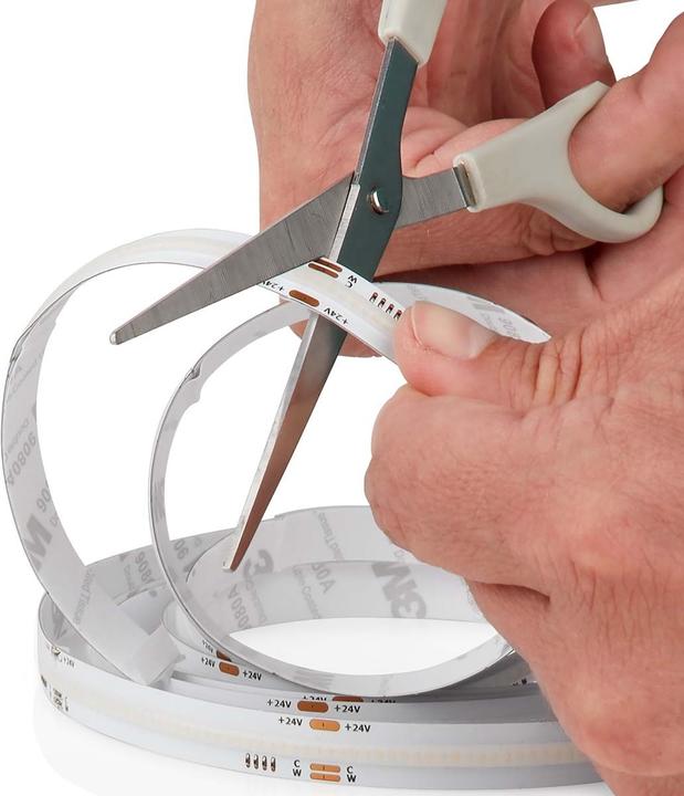 Actual product image Nedis SmartLife LED Strip Wi-Fi, 2m, IP20 - White (White, 200 cm, Indoor)