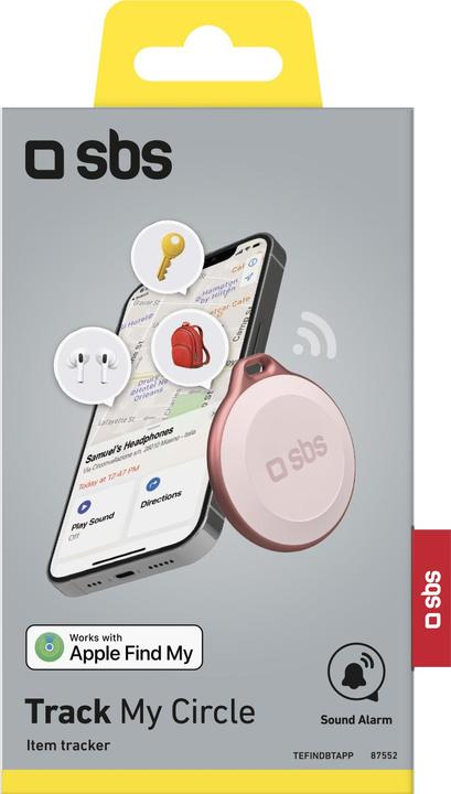 Image du produit SBS Viseur d'objet étanche, compatible avec Apple Find My (iOS)