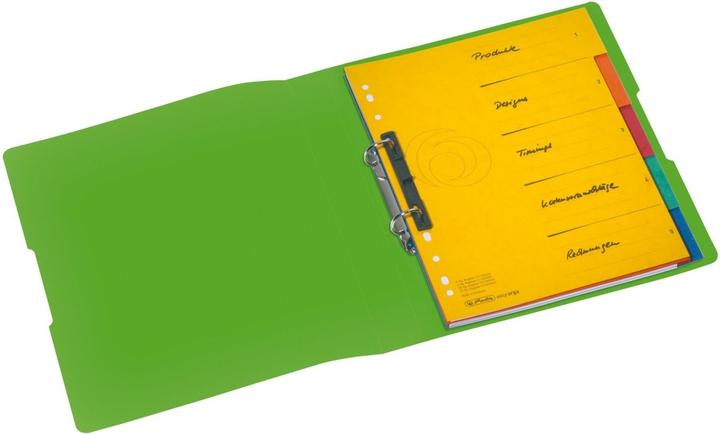 Produktbild Herlitz Ringbuch PP 2 Ringe opak apfel (A4, 38 mm, 1 Stk.)