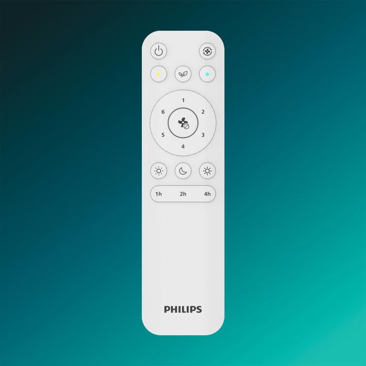 Actual product image Philips Bliss LED Deckenleuchte mit Ventilator