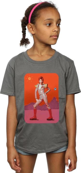 Immagine prodotto David Bowie On Mars Maglietta Ragazze (152, 158)