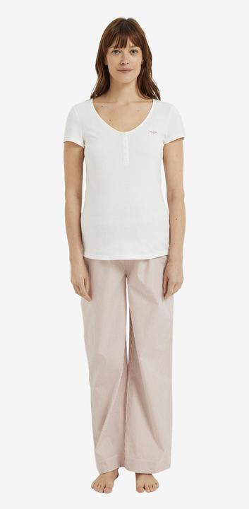 Produktbild Vertbaudet Schlafanzug für Schwangerschaft und Stillzeit, Henleyshirt & Streifenhose (36)