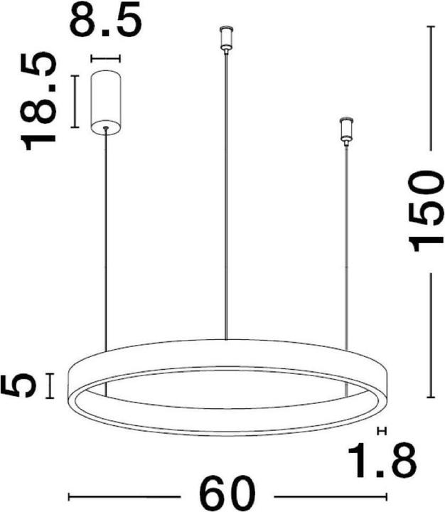Immagine prodotto Nova Luce Elowen (2558 lm)