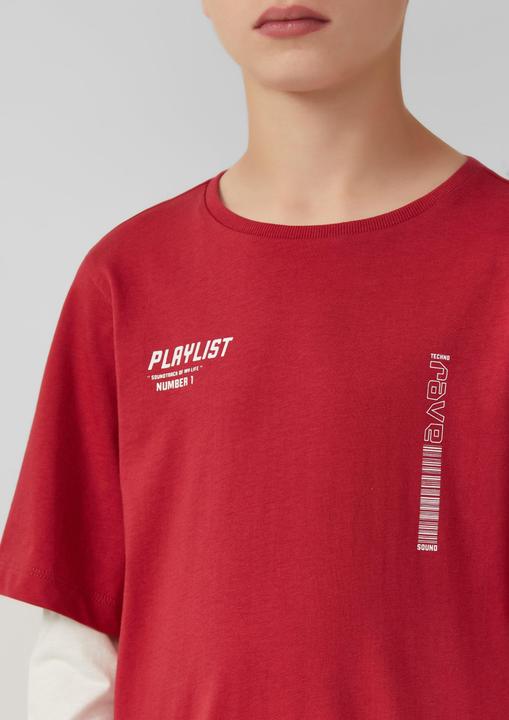 Produktbild s.Oliver T-Shirt Jersey-Longsleeve in Layering-Optik (146, 152)