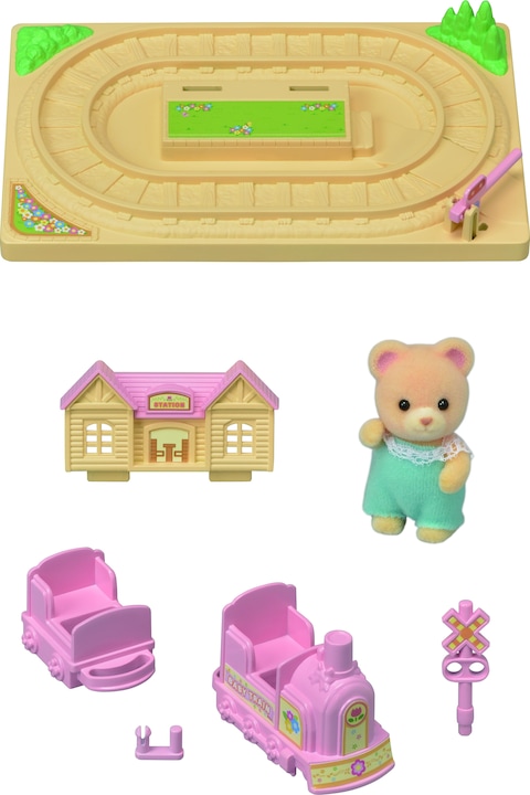Image du produit Sylvanian Families Bébé train de l'aventure