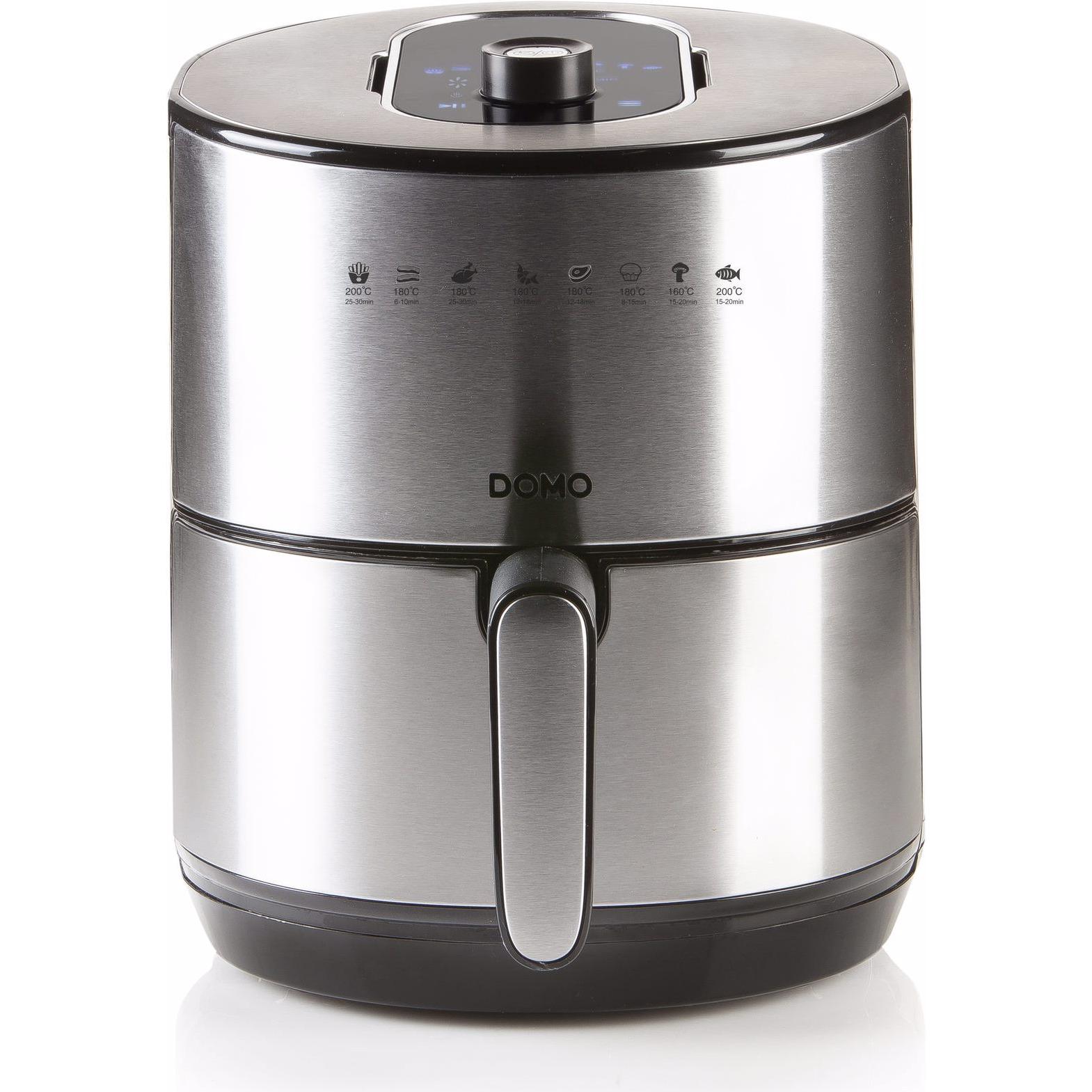 Domo DO530FR, Fritteuse, Silber