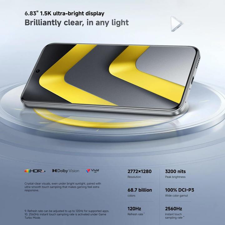 Immagine prodotto Xiaomi POCO M8 Pro 5G/12GB/512GB/Grün (512 GB, Verde, 6.83", Doppia SIM, 5G)