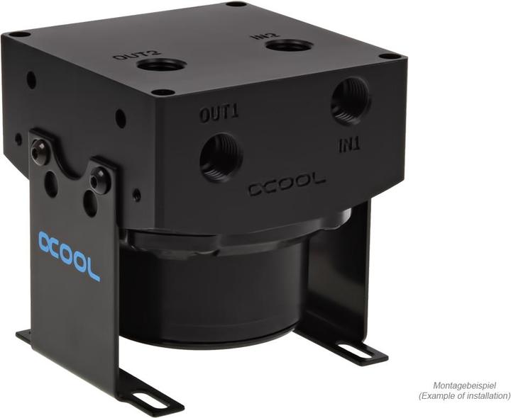 Actual product image Alphacool Ice Sheet D5 - Black Acetal G1/4