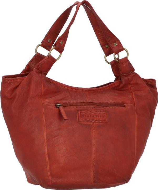Produktbild Greenland Nature Femi & Nine Schultertasche Leder 38 cm