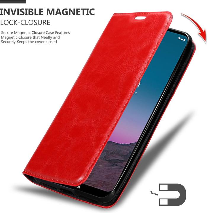 Productafbeelding Cadorabo Boek Invis. Magnetisch deksel (Nokia 5.4)