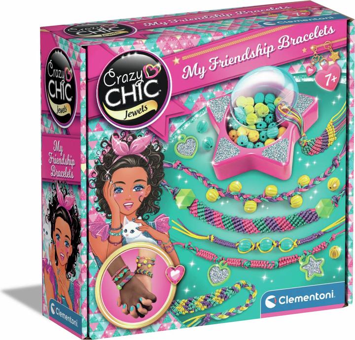Immagine prodotto Clementoni Set Di Bellezza Giocattolo I Miei Braccialetti Dell'Amicizia