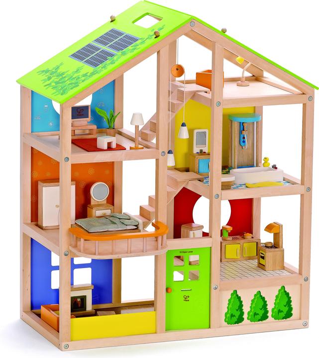 Hape Vier-Jahreszeiten-Haus möbliert