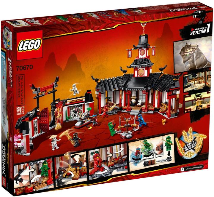 Produktbild LEGO Kloster des Spinjitzu (70670, LEGO Ninjago)