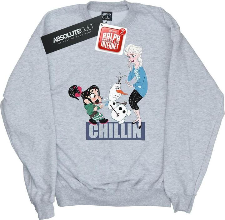 Immagine prodotto Disney Wreck It Ralph Elsa And Vanellope Felpa Uomo (4XL)