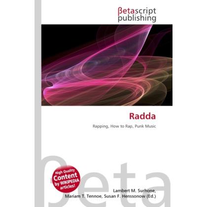Radda, Fachbücher von Lambert M. Surhone, Miriam T. Timpledon, Susan F. Marseken
