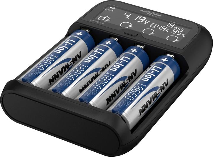 Immagine prodotto Ansmann Caricabatterie con 8 batterie digitali NiMH Mignon 2650mAh (8 pz., AA, 2650 mAh, Batteria + Caricabatterie)