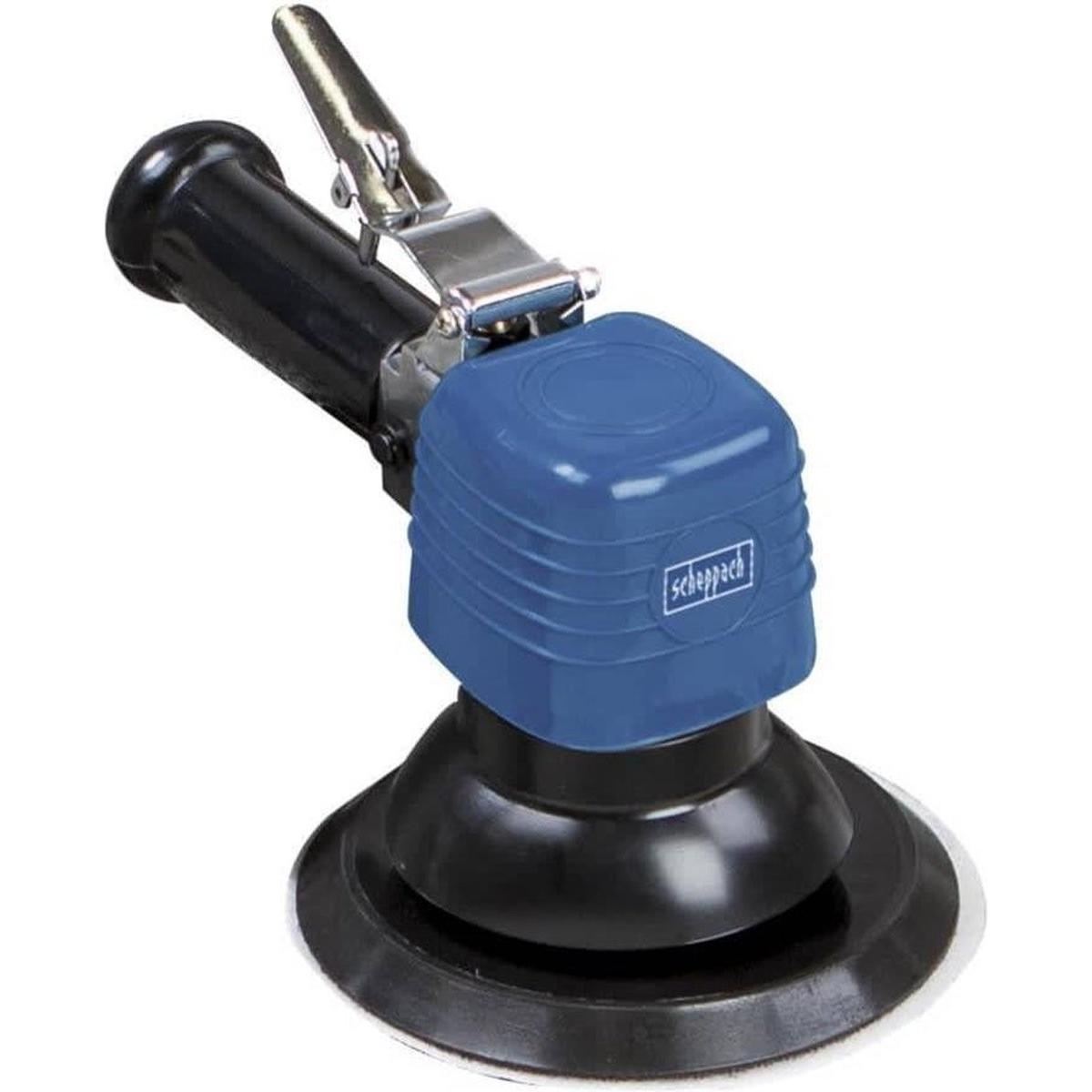 Scheppach, Rettificatrice + lucidatrice, Levigatrice rotorbitale pneumatica (Levigatrici rotorbitali)