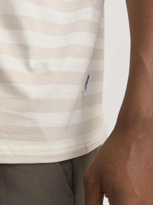 Actual product image Jack & Jones Gestreift Rundhalsausschnitt T-shirt T-shirt (XS)