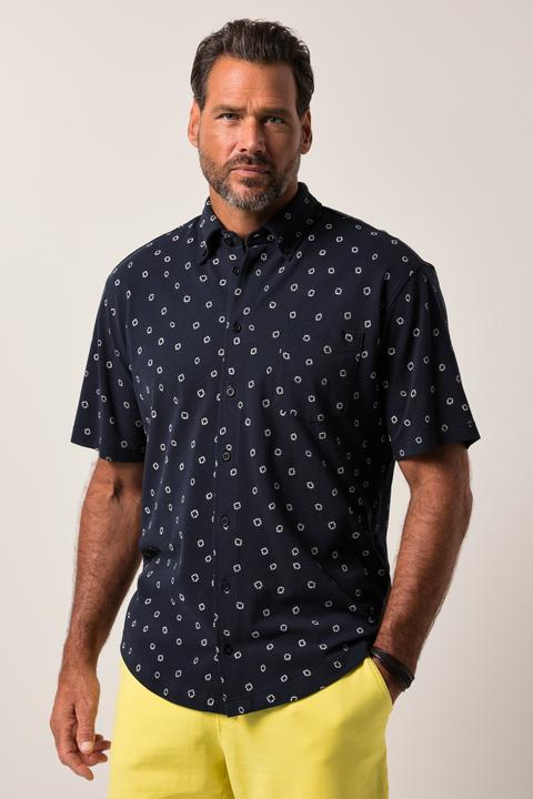 Produktbild JP1880 Piqué-Hemd, Halbarm, Buttondown-Kragen, Modern Fit (XXL)