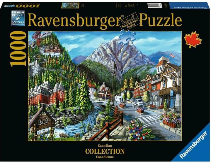 Actual product image Ravensburger 2D 1000 vnt. - Banfas (1000 pieces)