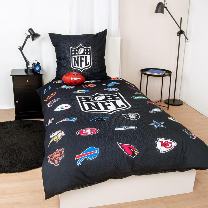 Image du produit NFL Linge de lit (160 x 200 cm, 80 x 80 cm)