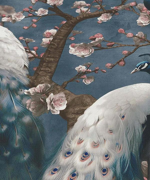 Immagine prodotto Erismann Play Of Light Pavone Vinile Carta da Parati