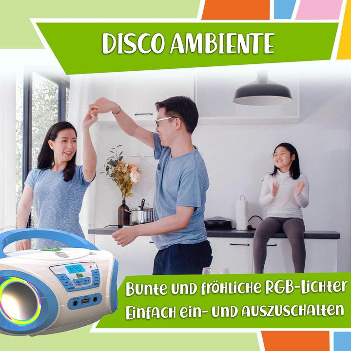 Produktbild TinyGeeks Tunes CD-Player für Kinder